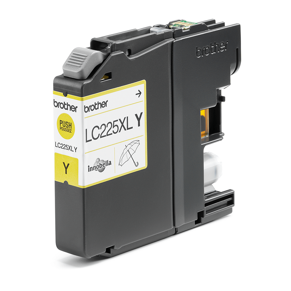 Genuine Brother LC225XLY Ink Cartridge – Yellow 2